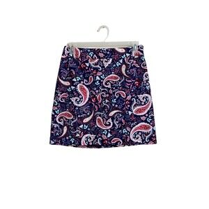 Talbots Paisley Skirt Size 8 NWOT